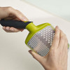 Green Joseph Joseph Twist Grater - Coarse/Fine fold