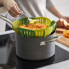Green Joseph Joseph Bloom Folding Steamer Basket LS