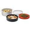 Stone/Orange Joseph Joseph M-Cuisine 4-piece stack microwave cooking sete cooki SET