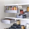 Grey Joseph Joseph CupboardStore Under-shelf Spice Rack cupboard