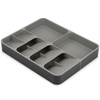 Blue Joseph Joseph DrawerStore Expanding Cutlery, Utensil & Gadgets Organiser