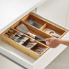 Bamboo Joseph Joseph DrawerStore Bamboo Cutlery Utensil and Gadget Organiser drawer3