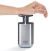 Grey Joseph Joseph Steel Presto Soap Pump hands free