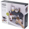 Grey Joseph Joseph CupboardStore 2-tier Rotating Organiser BOX