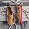Tan/Pink Chatham Womens Pippa II G2 Deck Shoes Lifestyle