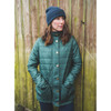 Scarab Green Musto Womens Edinburgh Primaloft Quilted Jacket Lifestyle