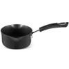 Black Circulon Total Hard Anodised 14cm/0.9L Milkpan