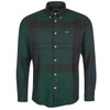 Black Watch Tartan Barbour Mens Dunoon Tailored Shirt