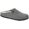 Light Grey Birkenstock Mens Zermatt Shearling Wool Felt Slippers