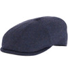 Navy Barbour Mens Claymore Bakerboy Hat