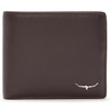 Chocolate R. M. Williams Mens City Slim Bi-Fold Wallet