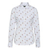 Pheasant Print White Alan Paine Womens Lawen Printed Shirt