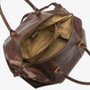 Brown Loake Balmoral Weekend Bag Open