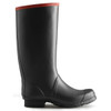 Black Hunter Unisex Argyll Full Knee Wellington Boots