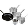 Denby Stainless Steel 5 Piece Pan Set