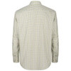 Navy/Olive Hoggs Of Fife Mens Inverness Cotton Tattersall Shirt Back