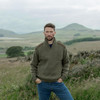 Loden Hoggs Of Fife Hebrides Zip-Neck Windproof Pullover Lifestyle