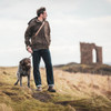 Dark Green Hoggs Of Fife Mens Struther Zip Through Jacket Lifestyle
