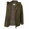 Olive Green Hoggs Of Fife Mens Kincraig Field Jacket Open