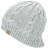 Grey Marl Sealskinz Waterproof Cold Weather Cable Knit Beanie