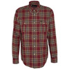 Merlot Barbour Mens Singsby Thermo Weave Shirt