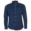 Dark Denim Barbour Mens Ramsay Tailored Shirt