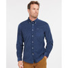 Dark Denim Barbour Mens Ramsay Tailored Shirt