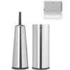 Matt Steel Brabantia Renew Toilet Accessory Set Of 3