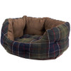 Classic Tartan Barbour Luxury Dog Bed