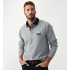 Grey/Navy R. M. Williams Mens Classic RMW Rugby On Model