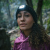 Black SealSkinz Waterproof Cold Weather LED Roll Cuff Beanie Lifestyle Womens