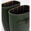 Olive Barbour Mens Bede Wellington Boots inner