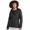 Black Barbour Womens Cavalry Jacket on Model