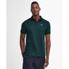 Evergreen Barbour Mens Sports Polo Mix Front