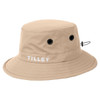 Tilley Unisex Golf Bucket Hat in Light Tan