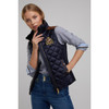 Ink Navy Holland Cooper Womens Diamond Quilt Classic Gilet