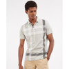 Barbour Mens Blaine Polo Grey Marl