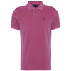 Washed Raspberry Barbour Mens Washed Sports Polo