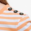 Papaya/Cloud Barbour Womens Ferryside Top Buttons
