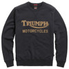 Black/Gold Triumph Mens Radial Sweatshirt