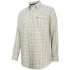 Navy/Wine Hoggs Of Fife Mens Balmoral Luxury Tattersall Shirt