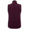 Merlot Hoggs Of Fife Womens Stenton Fleece Gilet Back