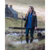 Nordic Blue Hoggs Of Fife Womens Stenton Fleece Gilet lifestyle