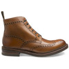 Brown Loake Mens Bedale Brogue Boots Side