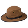 Tilley TWC7 Outback Waxed Cotton Hat In British Tan