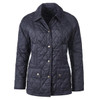 Navy Barbour Womens Summer Beadnell Quilted Jacket