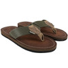Olive Barbour Mens Toeman Beach Sandals