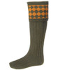 House of Cheviot Chessboard Socks