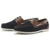 Navy/Tan Chatham Mens Galley II Boat Shoes