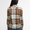 Light Muted Tartan Barbour Womens Bredon Shirt Back